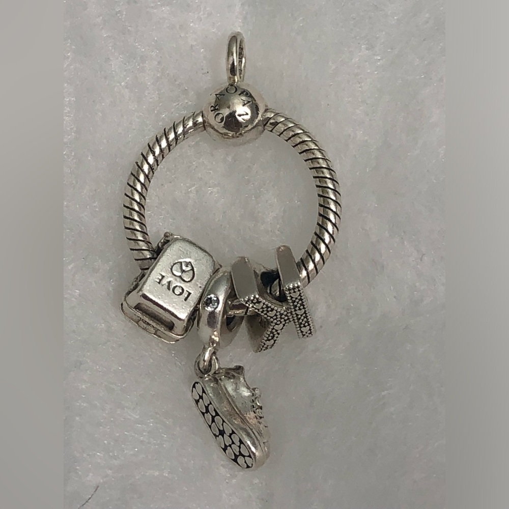 Authentic Pandora Sterling Silver  Pendant charm 3 - Picture 4 of 9
